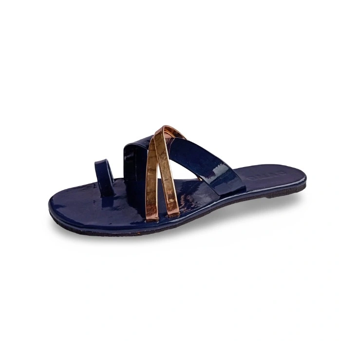 Omac Viona Blue Flats For Ladies